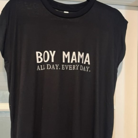 Ladies Boy Mama T - Picture 1 of 1